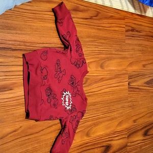 Super Mario sweatshirt 12 months